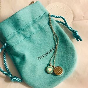 Tiffany & Co. Double tag heart Necklace